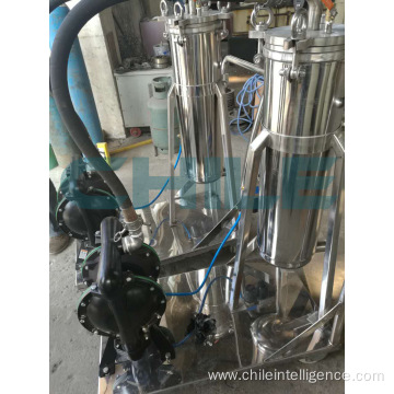 Filter car with stainless steel tank